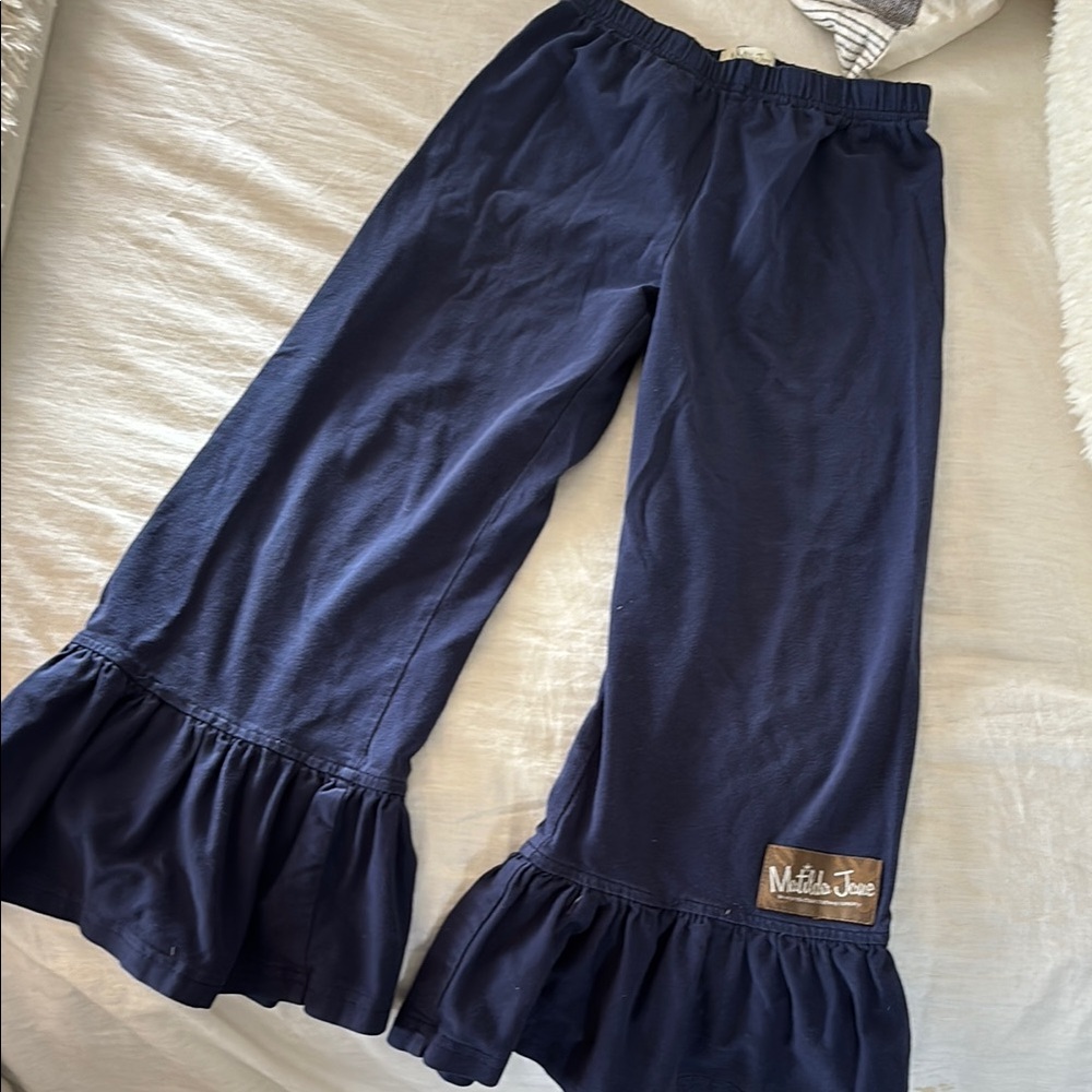 Matilda Jane Navy Kids Ruffle Bottoms